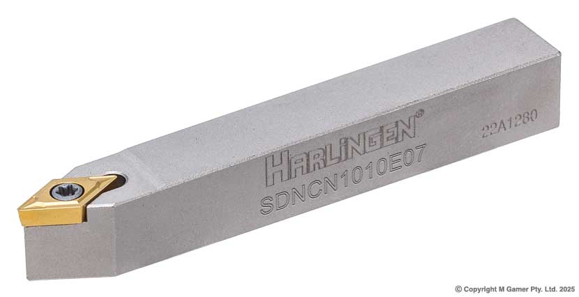 10 mm Neutral DCMT Indexable Tool Holder